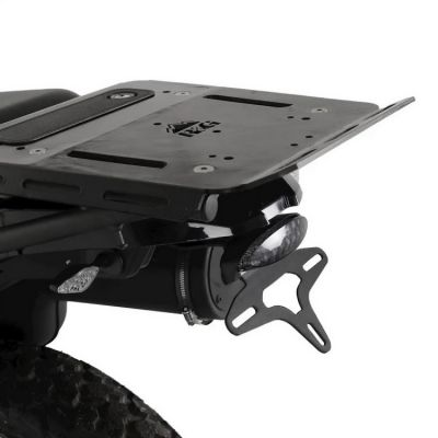 Držák SPZ, Kawasaki KLR 650 (2022), černý
